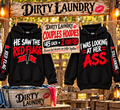 Red Flag-Couples Hoodies